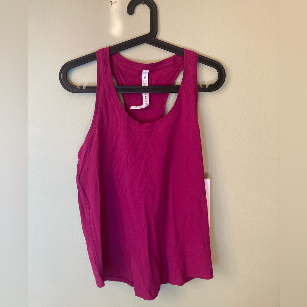 NWT Lululemon love tank top in pink, size 6